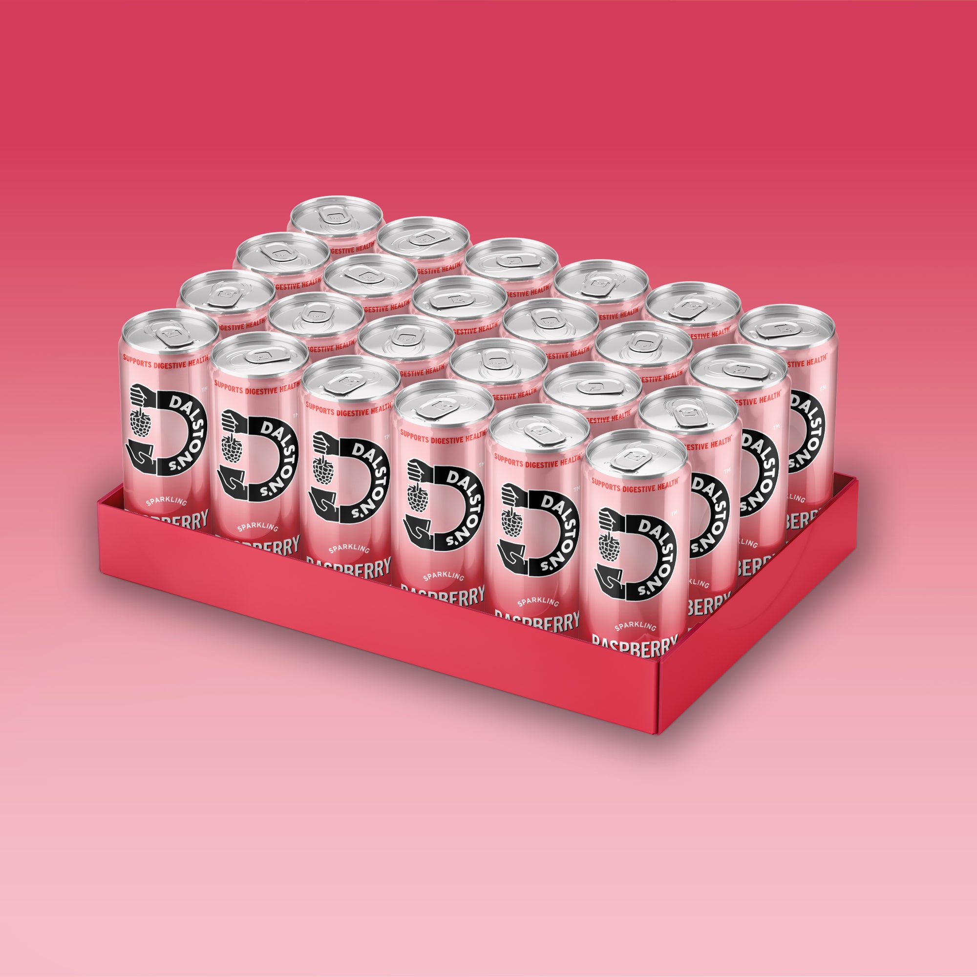 Happy Gut Raspberry 24 Cans