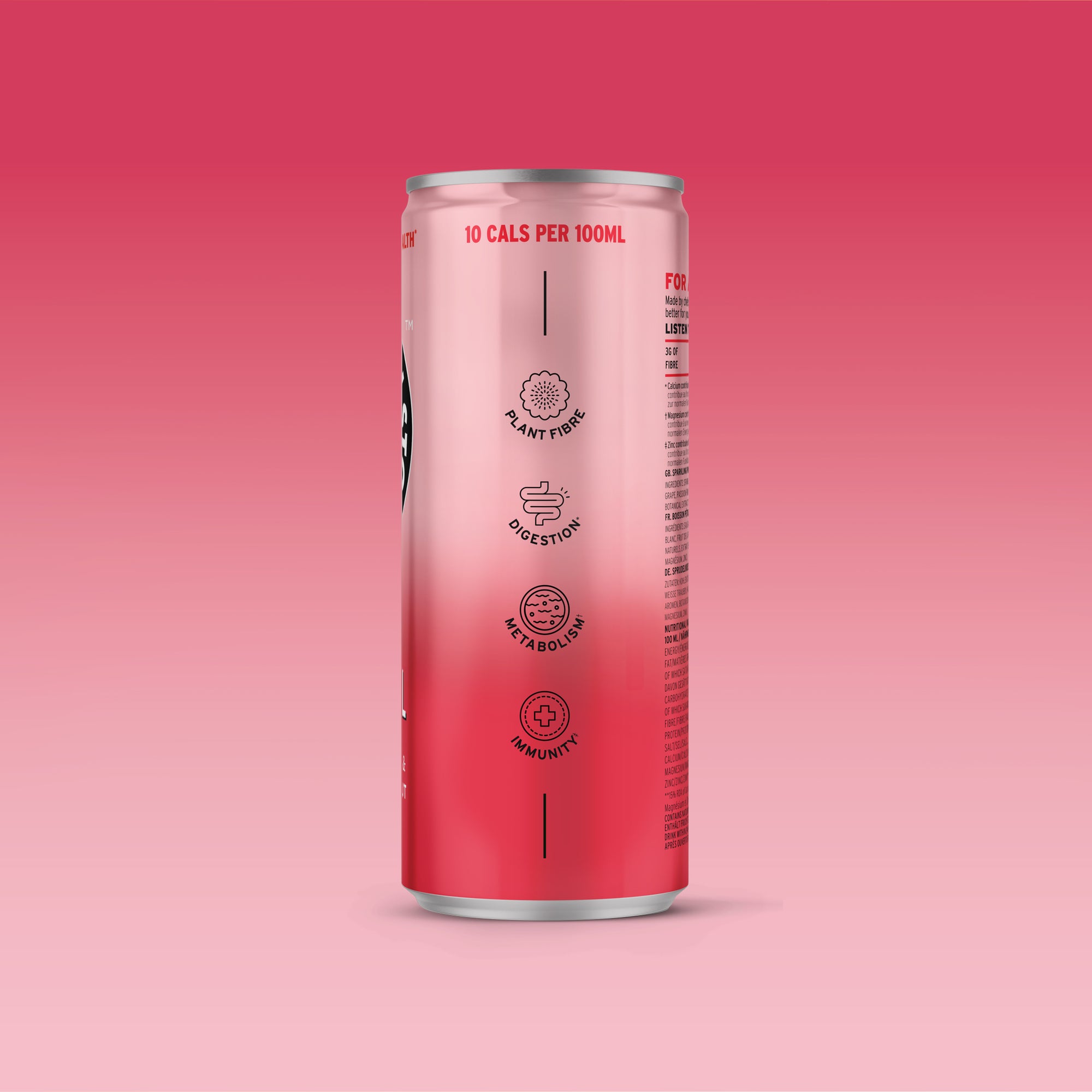 Happy Gut Raspberry 4 Cans